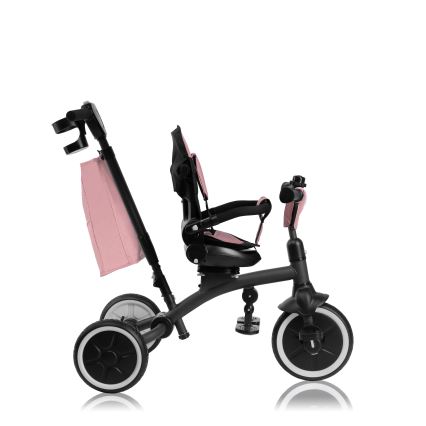 Lionelo - TRIS PLUS lasten kolmipyörä Pink Rose