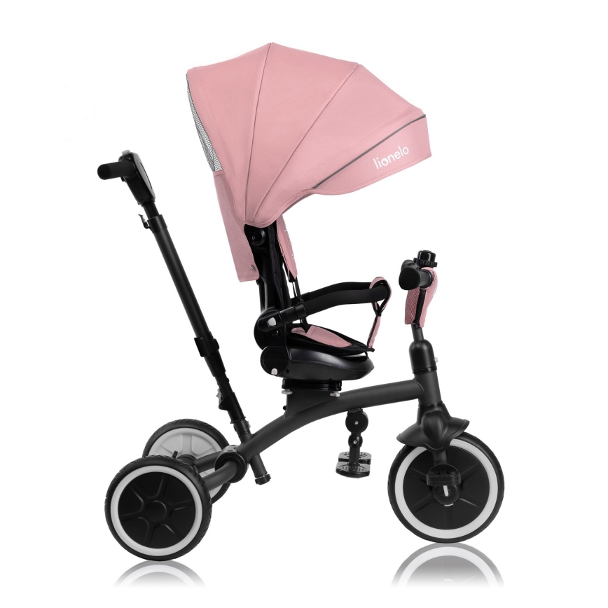 Lionelo - TRIS PLUS lasten kolmipyörä Pink Rose