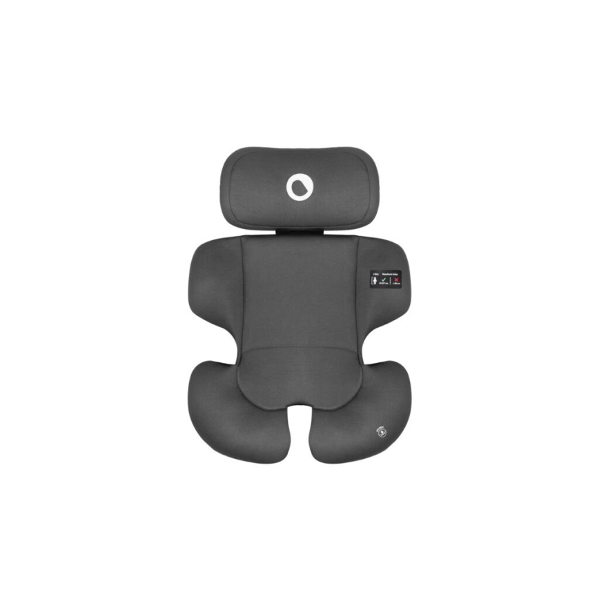 Lionelo - Turvaistuin BASTIAAN i-Size 40-150 cm musta/harmaa