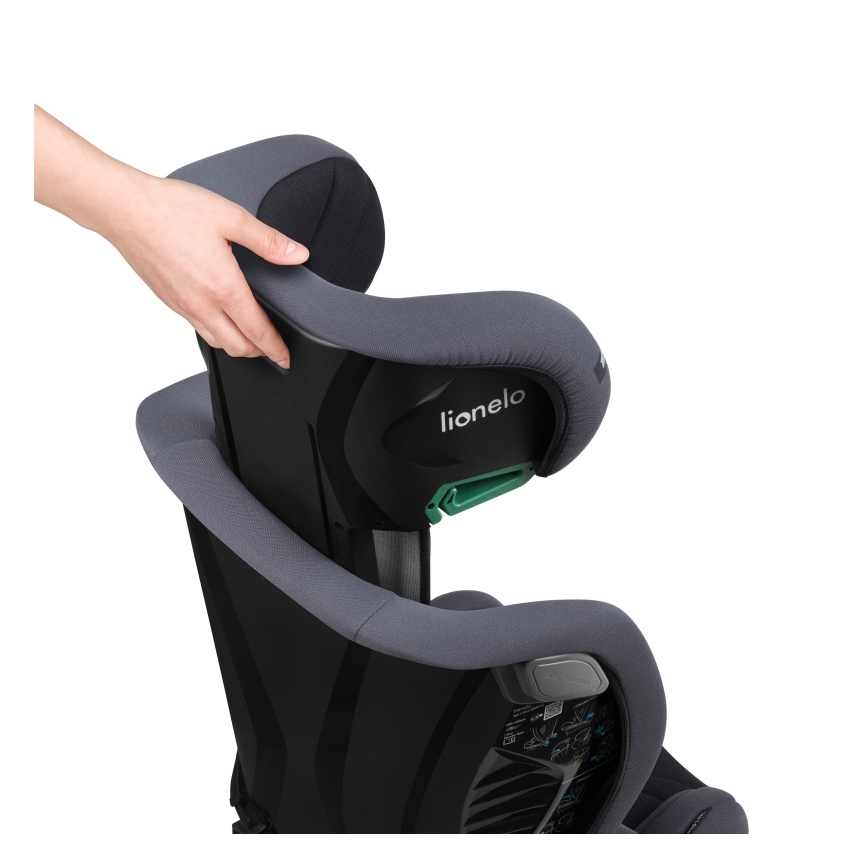 Lionelo - Turvaistuin IGO i-Size 100-150 cm Grafiitinharmaa