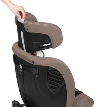 Lionelo - Kääntyvä turvaistuin jalustalla BASTIAAN ONE i-Size 40–150 cm hiekanvärinen