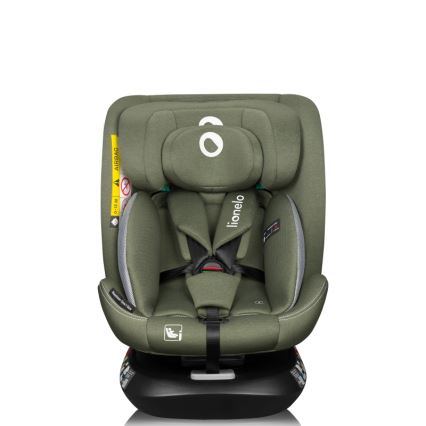 Lionelo - Käännettävä turvaistuin jalustalla BASTIAAN ONE i-Size 40-150 cm oliivinvihreä