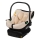 Lionelo - Turvaistuin kääntyvällä pohjalla ASTRID SET i-Size 40-87 cm beige hiekka
