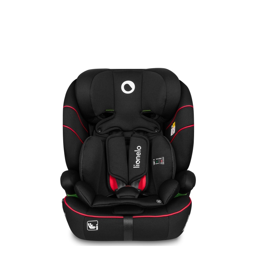 Lionelo - Turvaistuin LEVI i-Size 76-150 cm Sporttinen musta