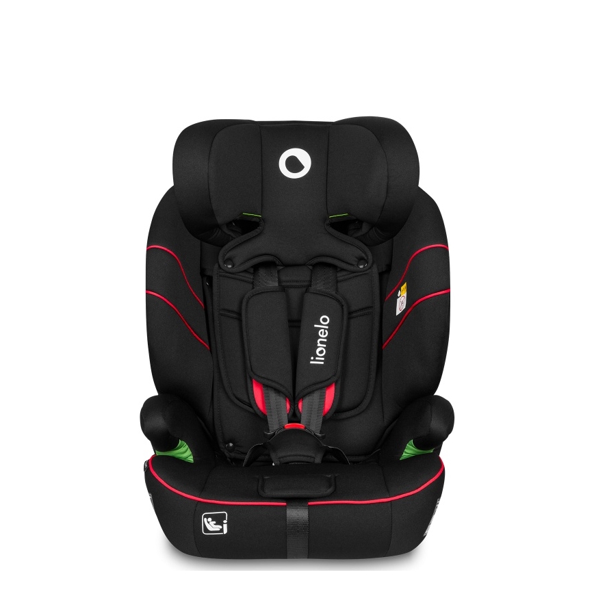 Lionelo - Turvaistuin LEVI i-Size 76-150 cm Sporttinen musta