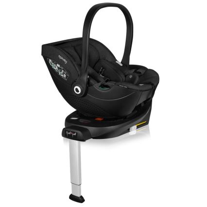 Lionelo - Turvaistuinjalusta MOXIE SET i-Size Base, musta