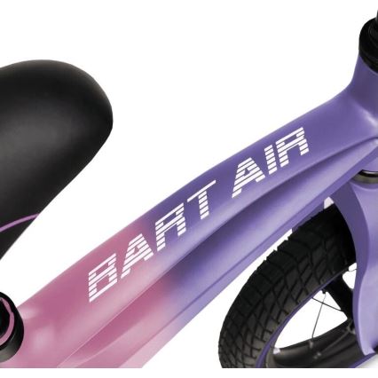 Lionelo - Työntöpyörä BART AIR violetti/vaaleanpunainen