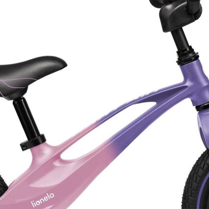 Lionelo - Työntöpyörä BART AIR violetti/vaaleanpunainen