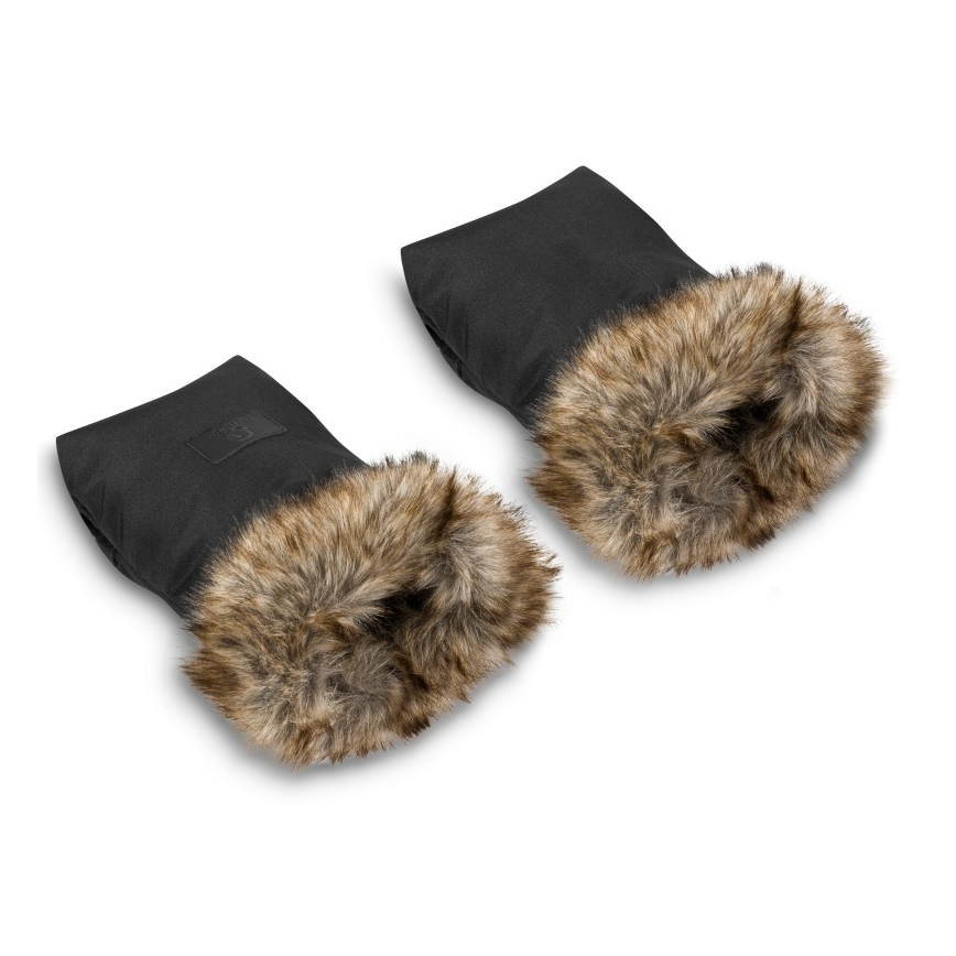 Lionelo - Vaunukäsineet HANDMUFF, musta