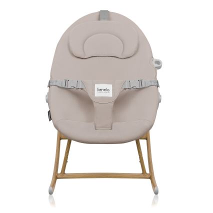 Lionelo - Vauvakeinu DALIA ROCKER beige hiekka
