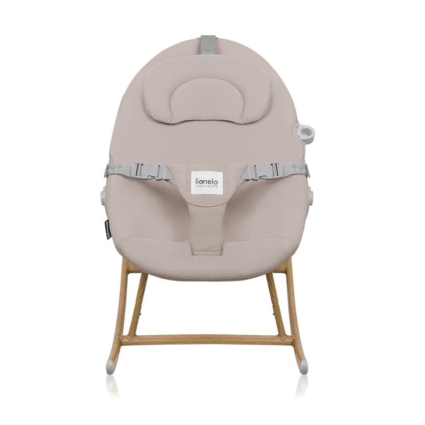 Lionelo - Vauvakeinu DALIA ROCKER beige hiekka