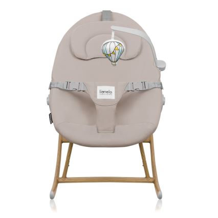 Lionelo - Vauvakeinu DALIA ROCKER beige hiekka