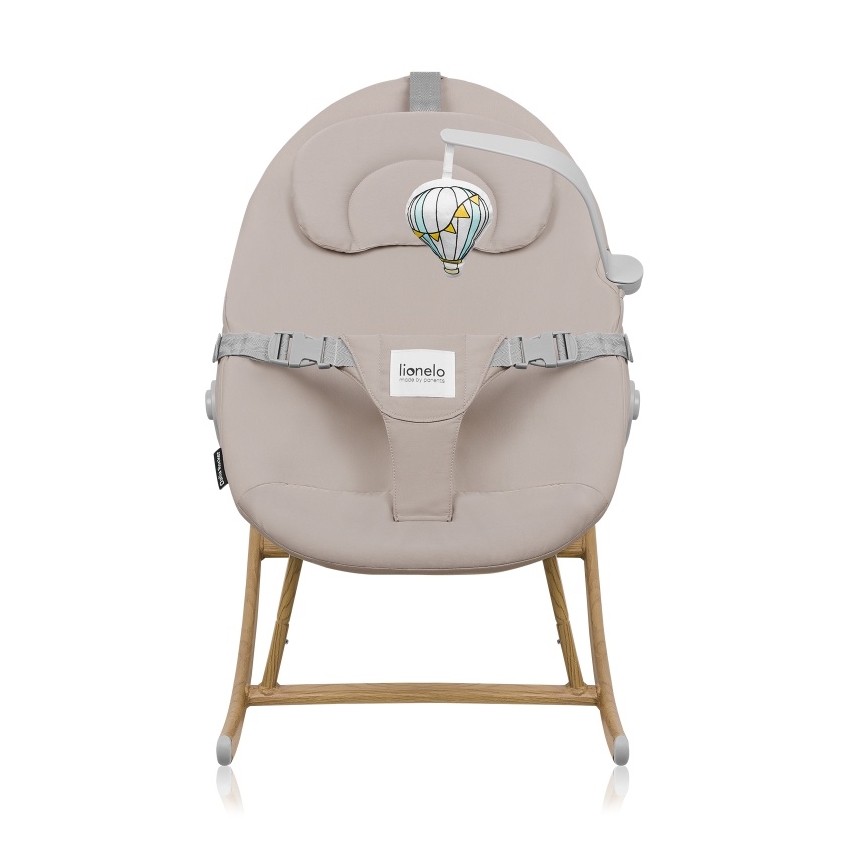 Lionelo - Vauvakeinu DALIA ROCKER beige hiekka
