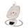 Lionelo - Vauvakeinu melodialla OLIVIA Beige Natural + kaukosäädin