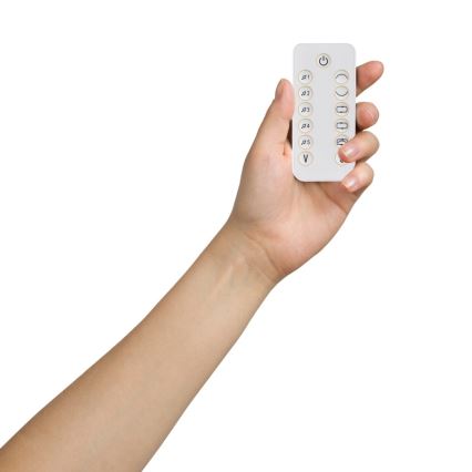 Lionelo - Vauvakeinu melodialla OLIVIA Beige Natural + kaukosäädin