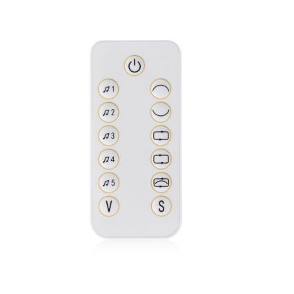 Lionelo - Vauvakeinu melodialla OLIVIA Beige Natural + kaukosäädin