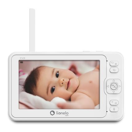 Lionelo - Vauvamonitori näytöllä BABYLINE 8.3 5V 3600 mAh