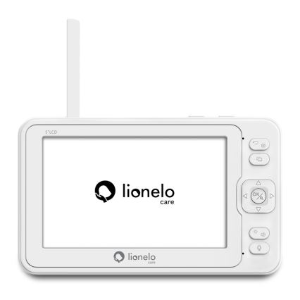 Lionelo - Vauvamonitori näytöllä BABYLINE 8.3 5V 3600 mAh