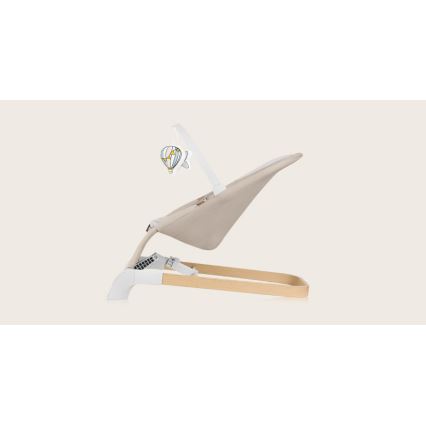 Lionelo - Vauvan keinu LILAC beige
