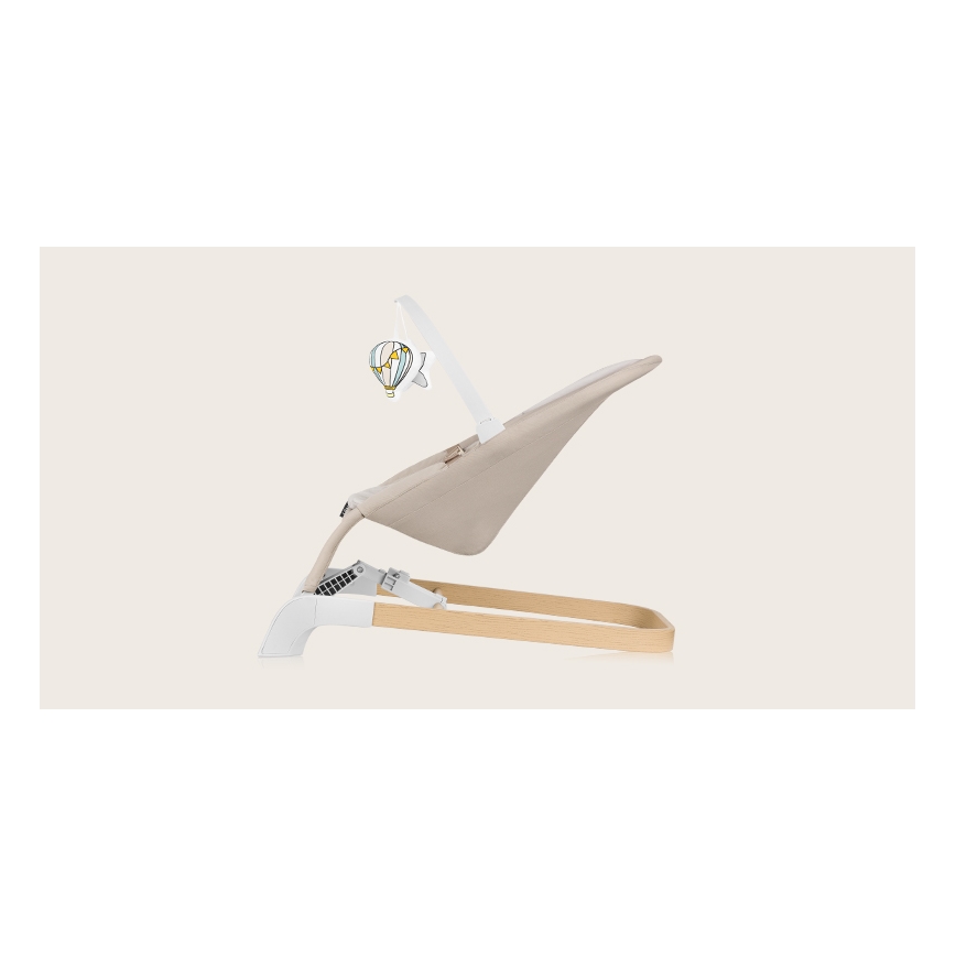 Lionelo - Vauvan keinu LILAC beige