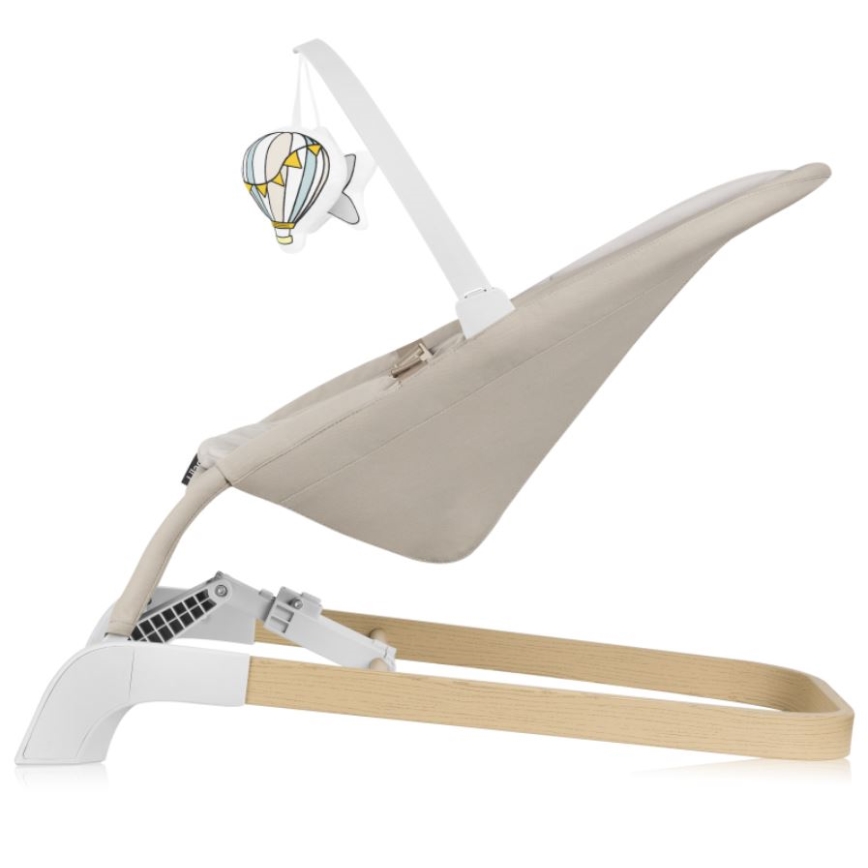 Lionelo - Vauvan keinu LILAC beige