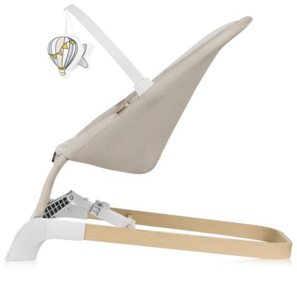 Lionelo - Vauvan keinu LILAC beige