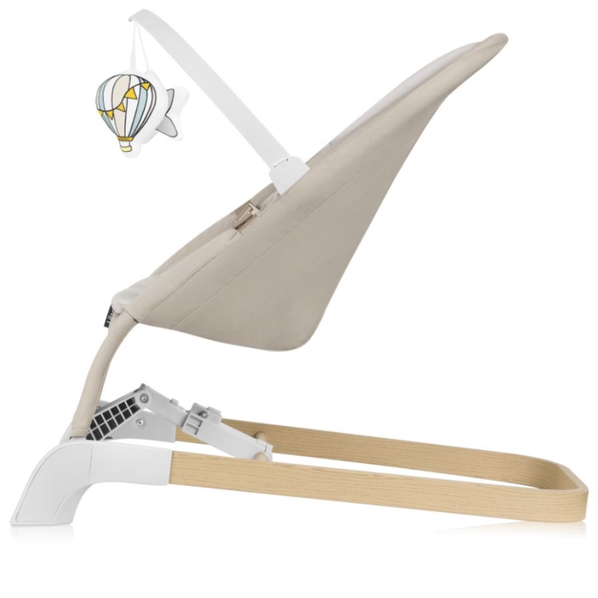 Lionelo - Vauvan keinu LILAC beige