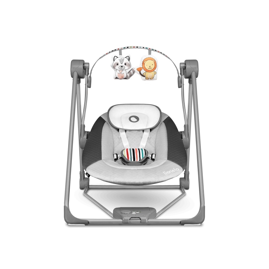 Lionelo - Vauvan keinu OTTO 4xLR14 Cozy Grey