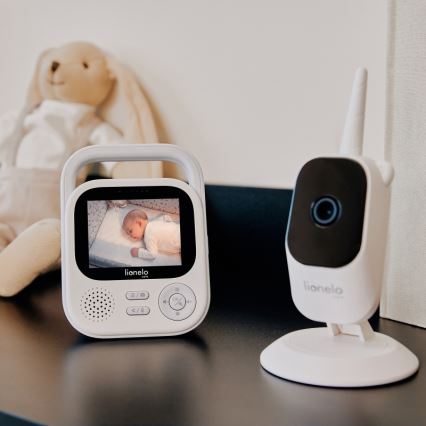 Lionelo - Vauvan videovalvontalaite BABYLINE CAMERA 3.2 5V
