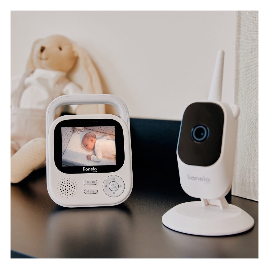 Lionelo - Vauvan videovalvontalaite BABYLINE CAMERA 3.2 5V