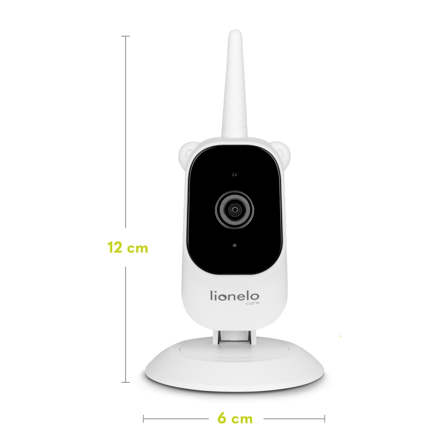 Lionelo - Vauvan videovalvontalaite BABYLINE CAMERA 3.2 5V