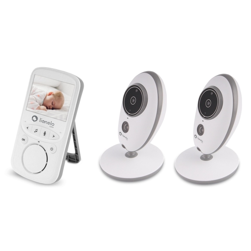 Lionelo - Vauvanvahti BABYLINE 5.1 näytöllä, 230V, 1000 mAh