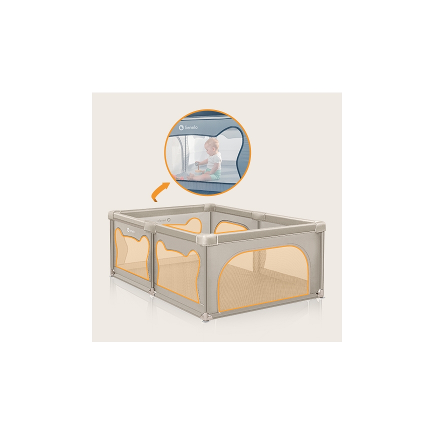 Lionelo - Leikkiaita WILLOW beige