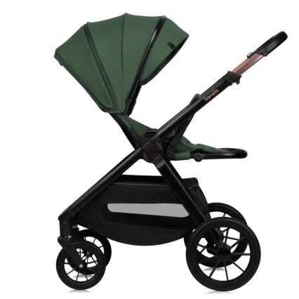 Lionelo - Yhdistelmävaunu 2-in-1 LAYLA Green Forest