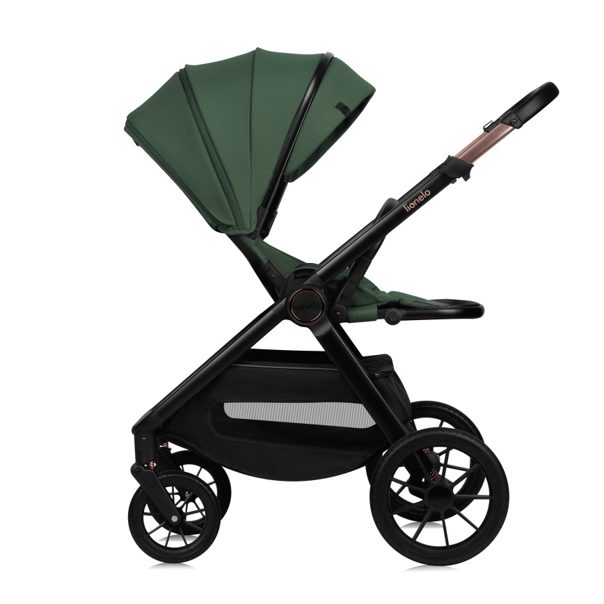 Lionelo - Yhdistelmävaunu 2-in-1 LAYLA Green Forest