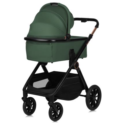 Lionelo - Yhdistelmävaunu 2-in-1 LAYLA Green Forest
