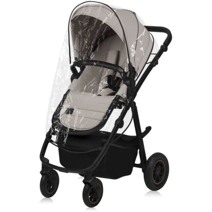 Lionelo - Yhdistelmävaunut 2-in-1 AMBER PLUS Beige Sand
