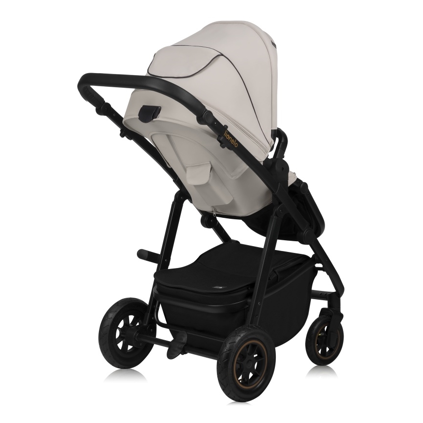Lionelo - Yhdistelmävaunut 2-in-1 AMBER PLUS Beige Sand