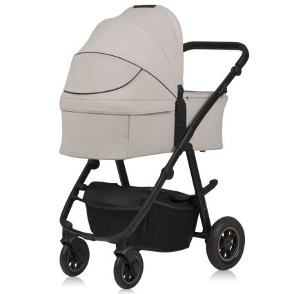 Lionelo - Yhdistelmävaunut 2-in-1 AMBER PLUS Beige Sand
