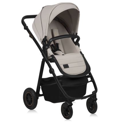 Lionelo - Yhdistelmävaunut 2-in-1 AMBER PLUS Beige Sand