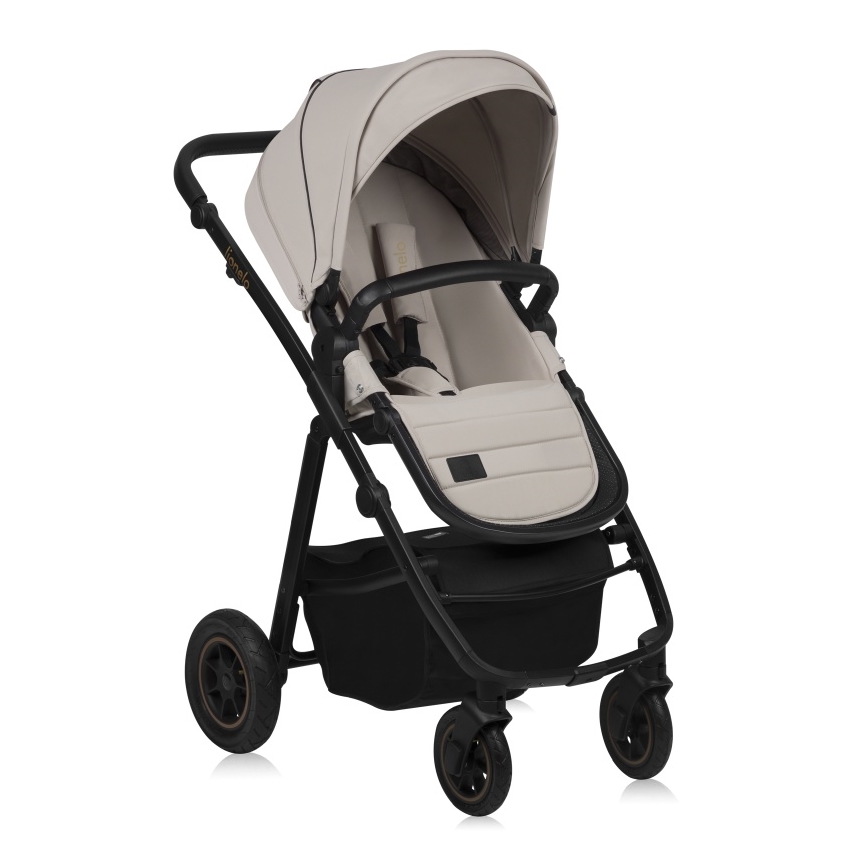 Lionelo - Yhdistelmävaunut 2-in-1 AMBER PLUS Beige Sand