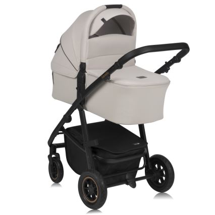 Lionelo - Yhdistelmävaunut 2-in-1 AMBER PLUS Beige Sand