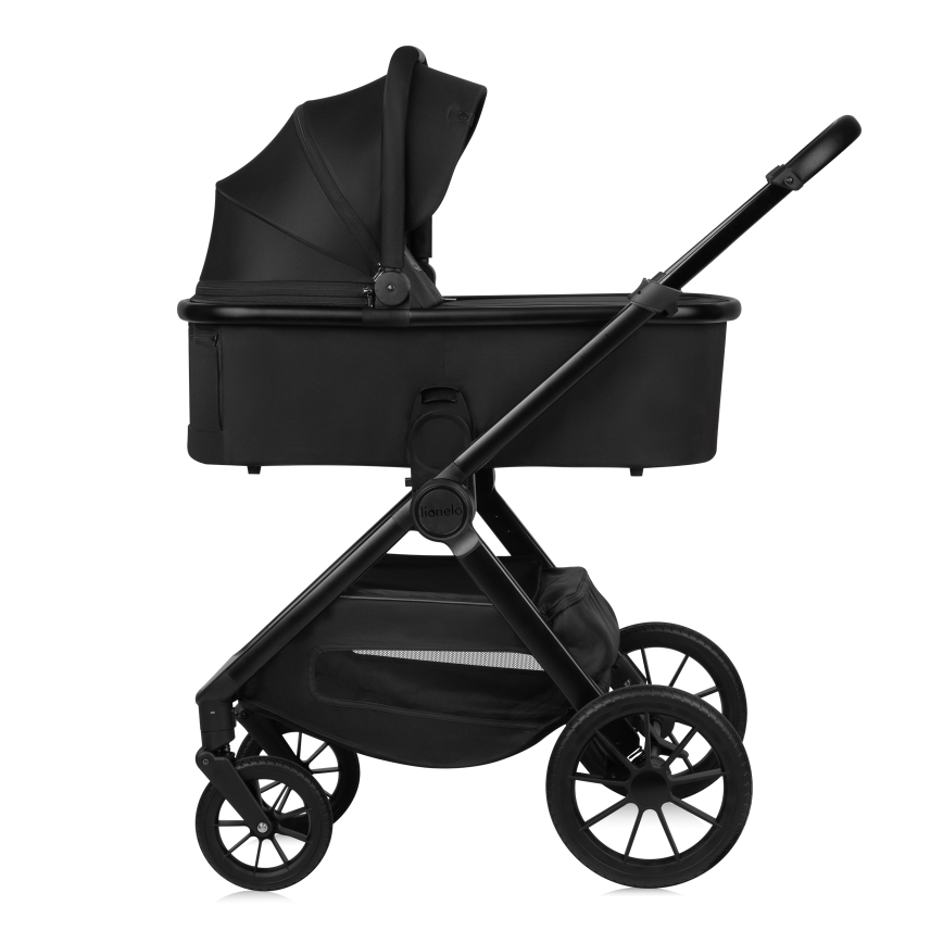 Lionelo - yhdistelmävaunut 2-in-1 LAYLA Black Onyx