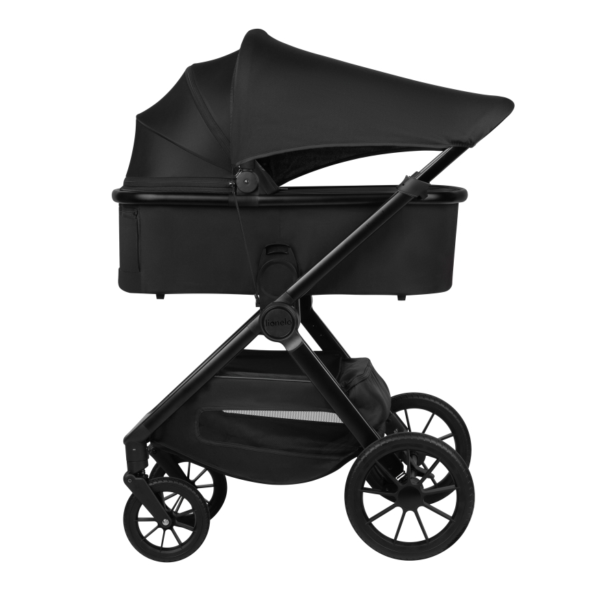 Lionelo - yhdistelmävaunut 2-in-1 LAYLA Black Onyx