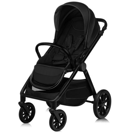 Lionelo - yhdistelmävaunut 2-in-1 LAYLA Black Onyx