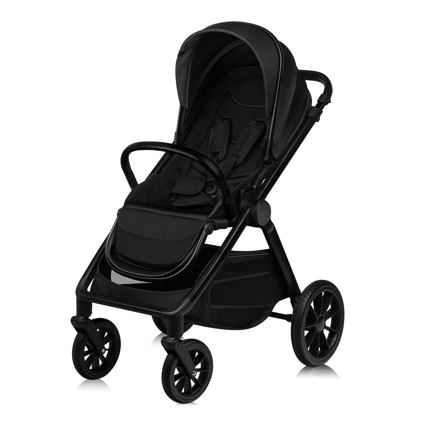 Lionelo - yhdistelmävaunut 2-in-1 LAYLA Black Onyx