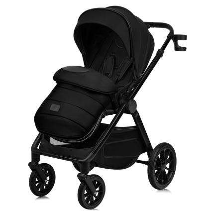 Lionelo - yhdistelmävaunut 2-in-1 LAYLA Black Onyx