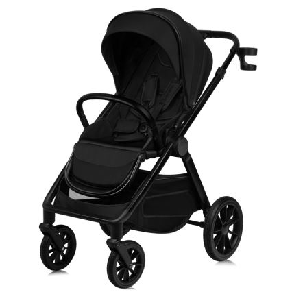 Lionelo - yhdistelmävaunut 2-in-1 LAYLA Black Onyx