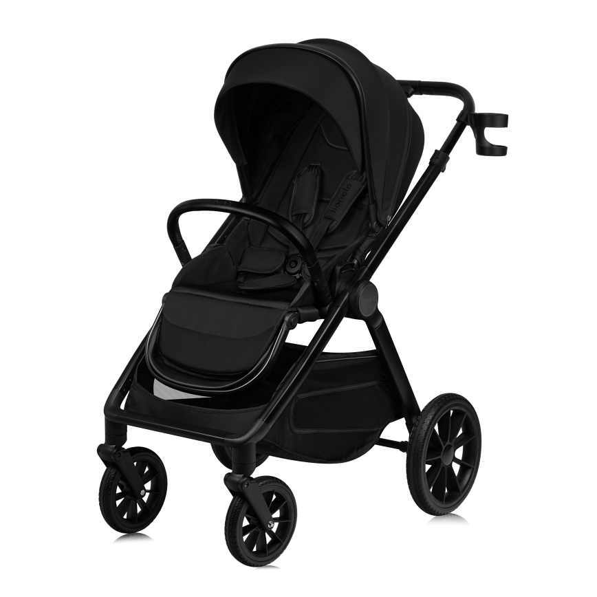 Lionelo - yhdistelmävaunut 2-in-1 LAYLA Black Onyx