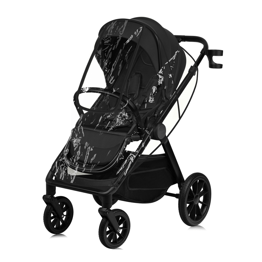 Lionelo - yhdistelmävaunut 2-in-1 LAYLA Black Onyx